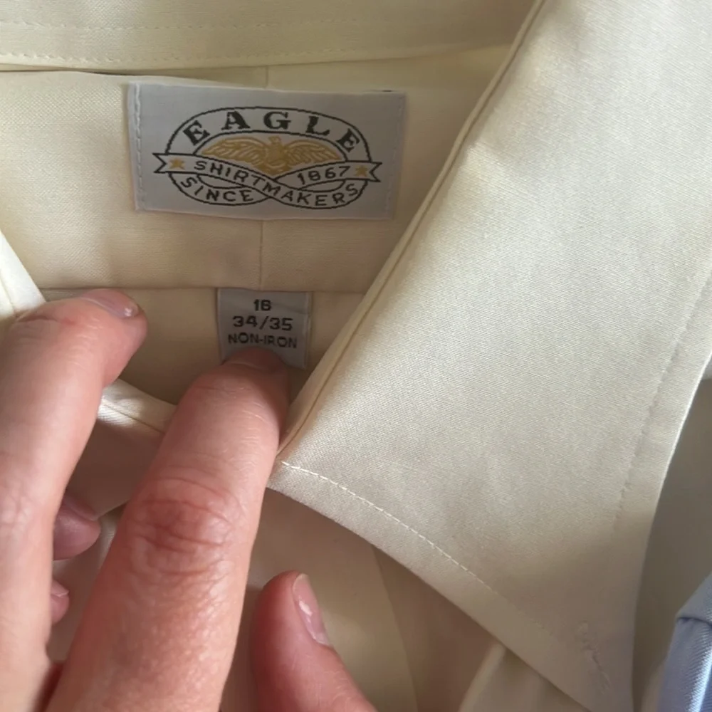 Two dry clean button downs - Picture 2 of 3